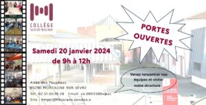 Portes ouvertes collège Olivier Messiaen @ collège olivier messiaen | Mortagne-sur-Sèvre | Pays de la Loire | France