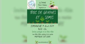 Troc de graines @ jardins rue Belle Allée | Mortagne-sur-Sèvre | Pays de la Loire | France
