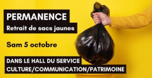 Permanences sacs jaunes @ mairie de mortagne | Mortagne-sur-Sèvre | Pays de la Loire | France