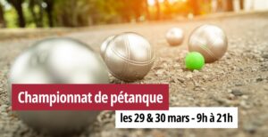 Pétanque @ boulodrome du Chaintreau